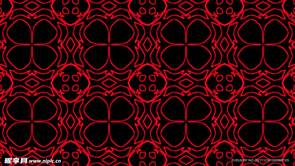 无缝花纹