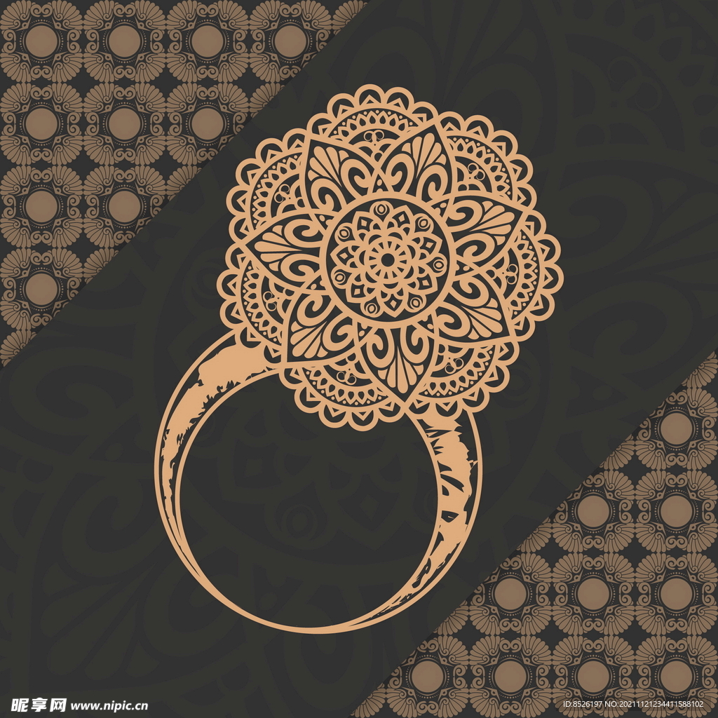 无缝花纹