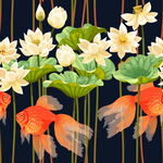 无缝花纹