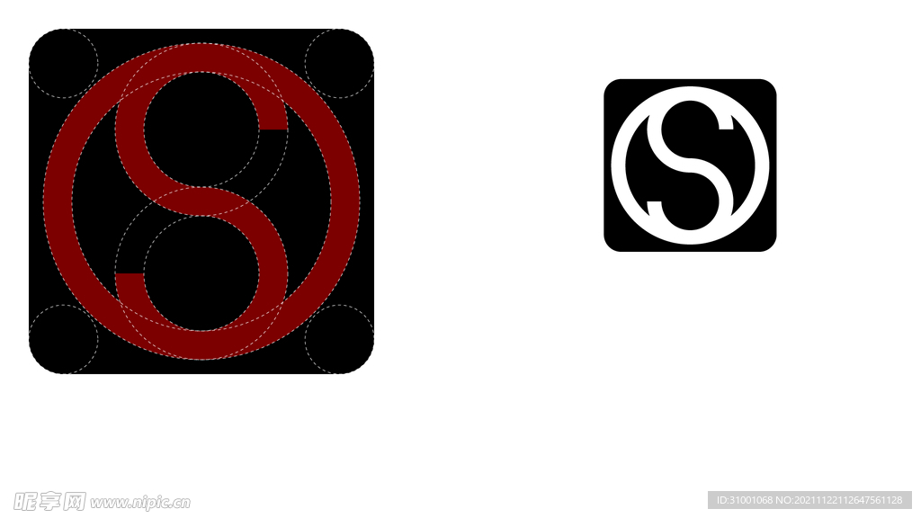 S字 LOGO