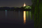 杭州西湖夜景图