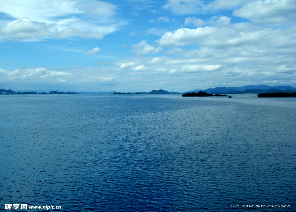 浙江杭州千岛湖美景