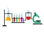卡通化学品器材