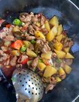 土豆烧肥肠
