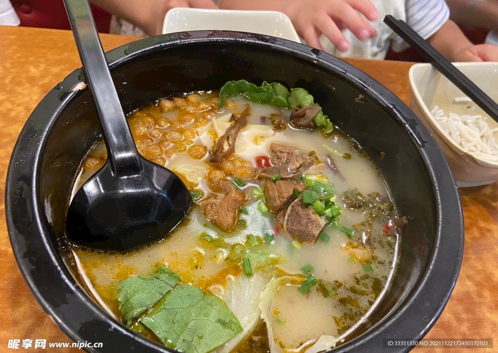 牛肉豆汤饭