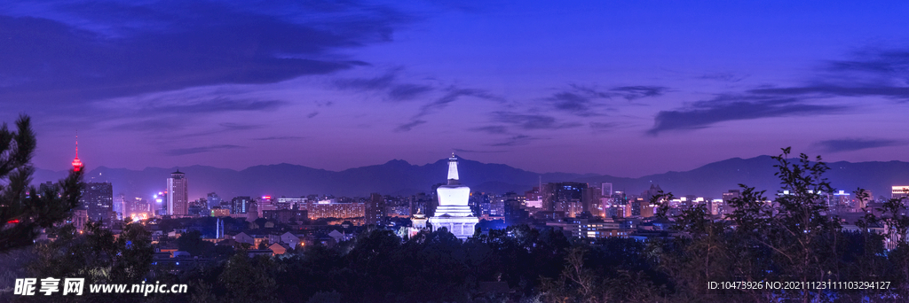 唯美城市夜景图片