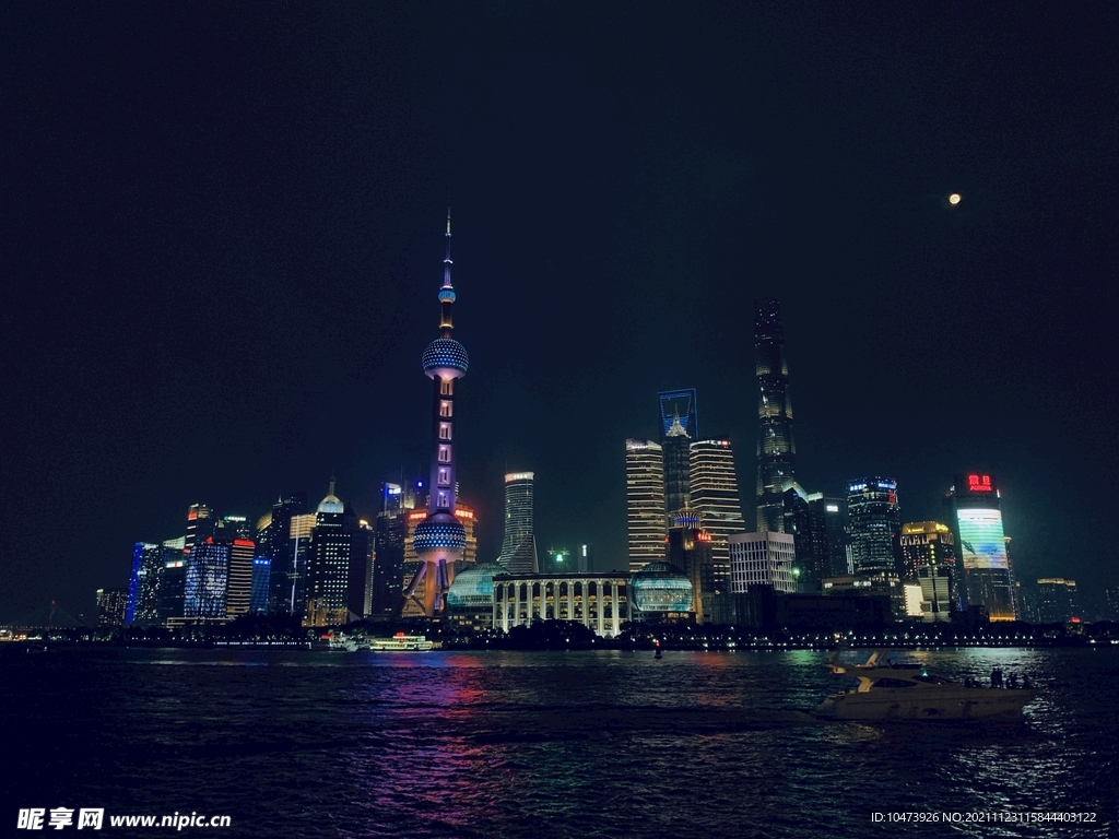 上海外滩夜景图片