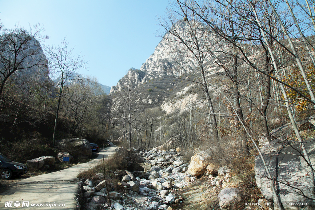 玉皇沟冬景