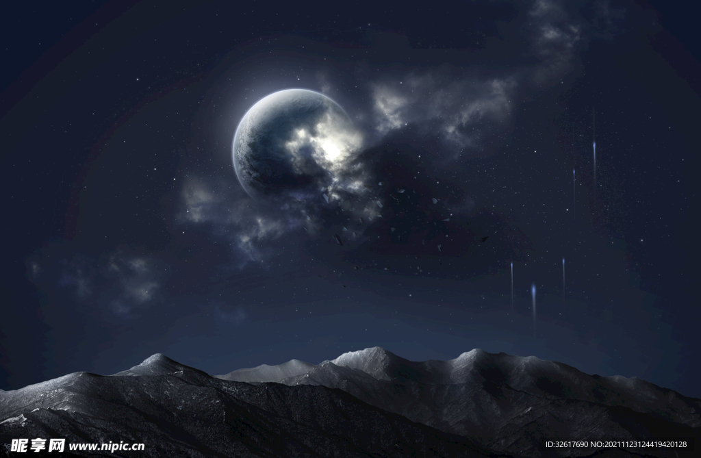 科幻宇宙背景