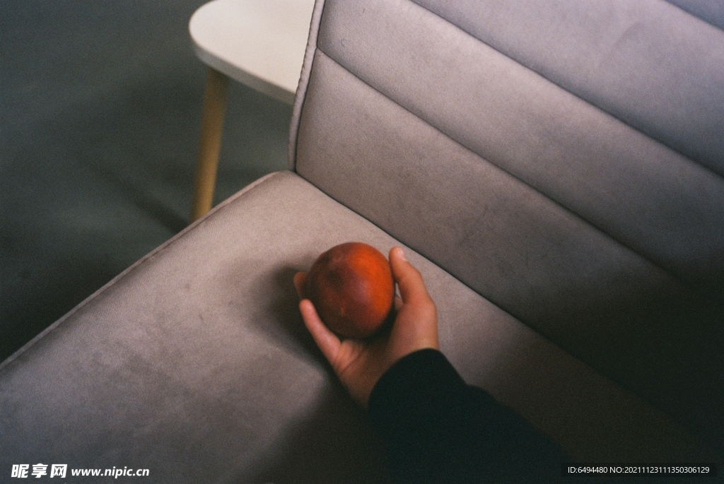 苹果椅子静物光影