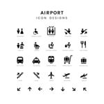 机场主题图标icon