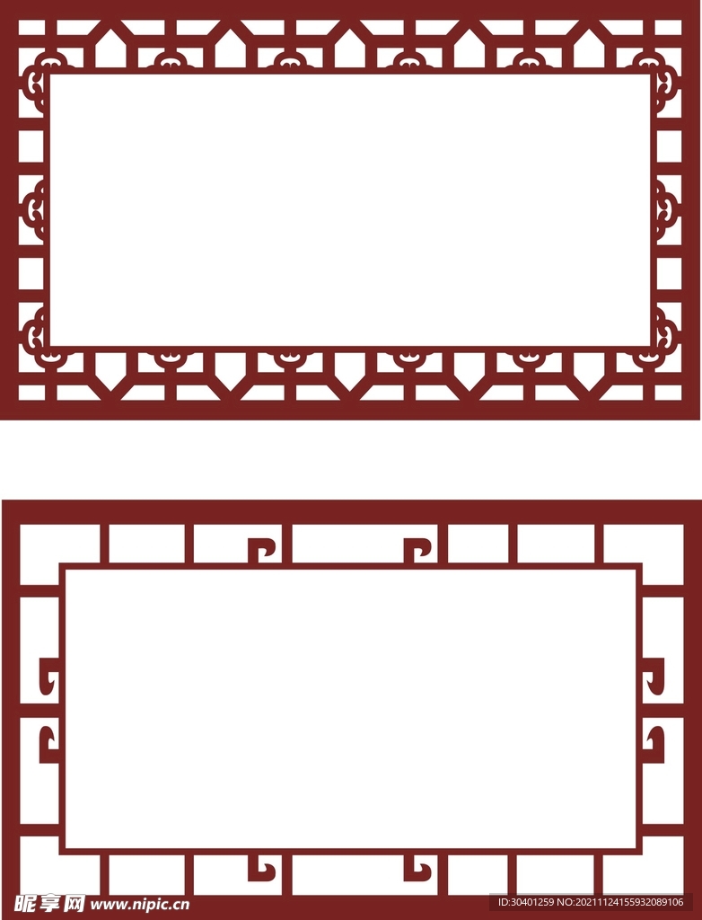 复古边框