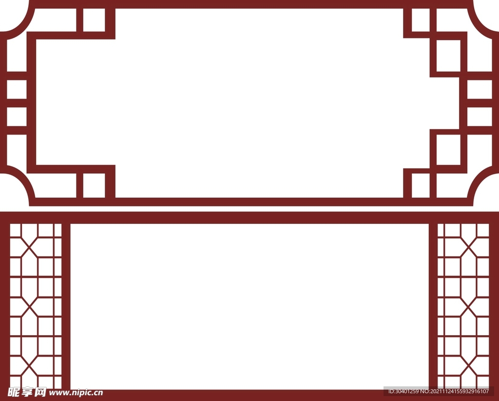 复古边框