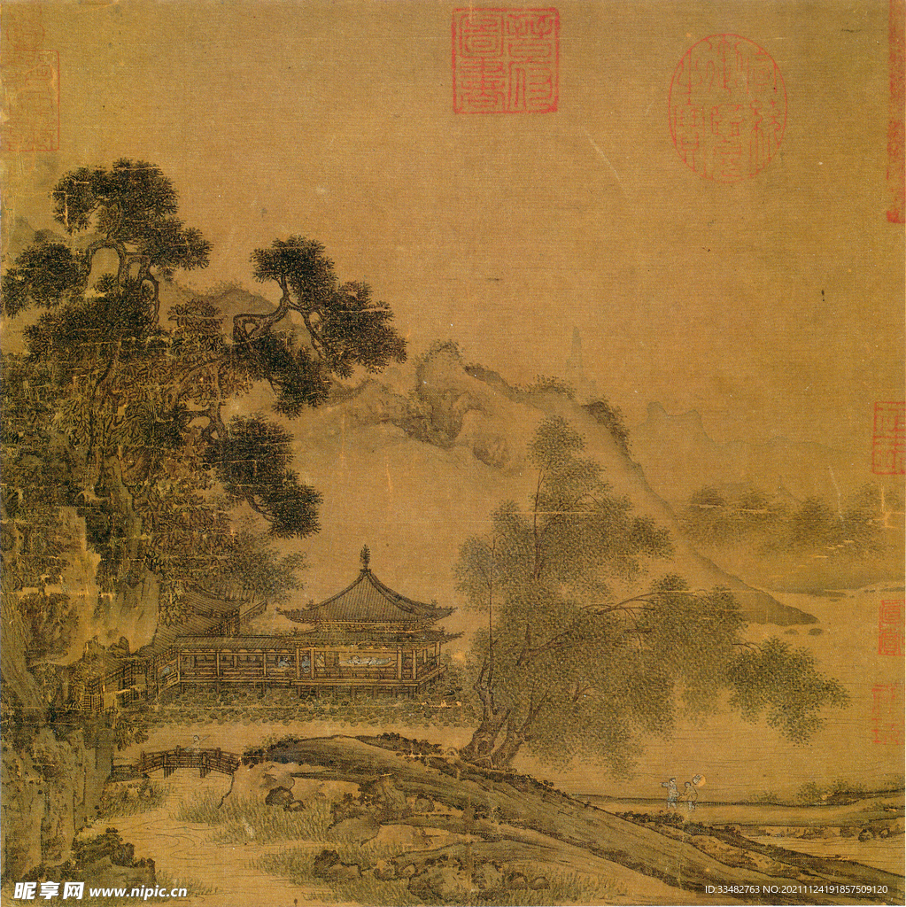 背景壁画