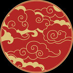 中式祥云纹理