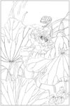 荷花矢量图
