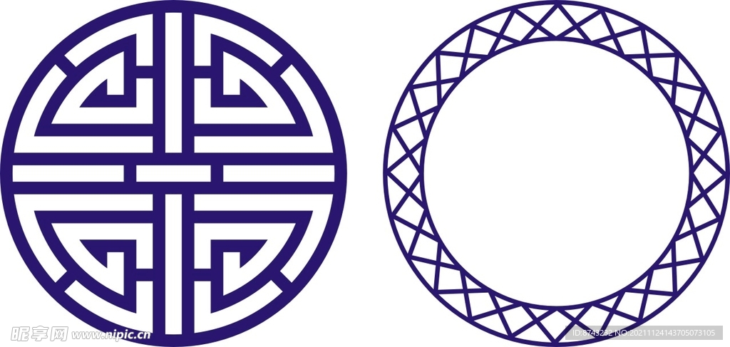 矢量花纹