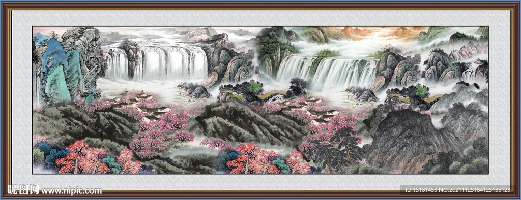 山水画 