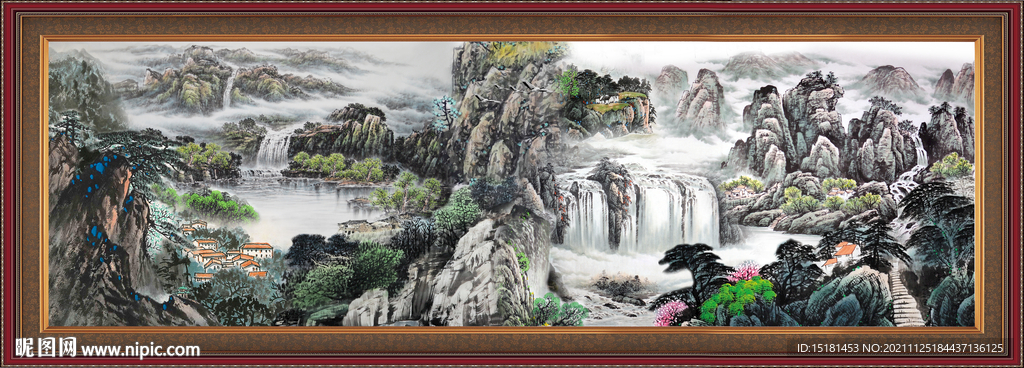 山水画 