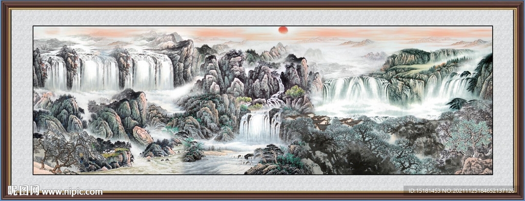 山水画 