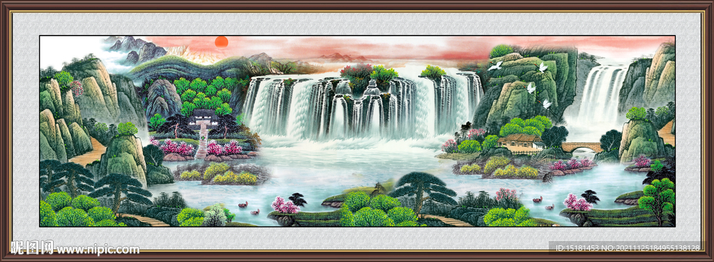 山水画 