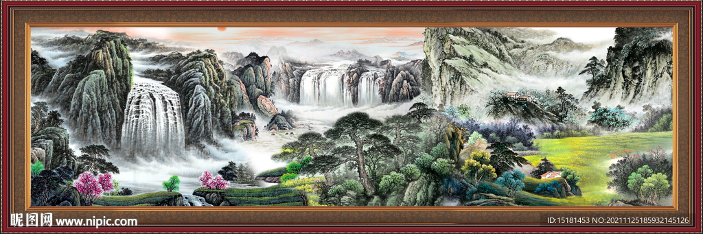 山水画 