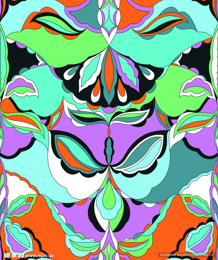 大牌矢量花纹