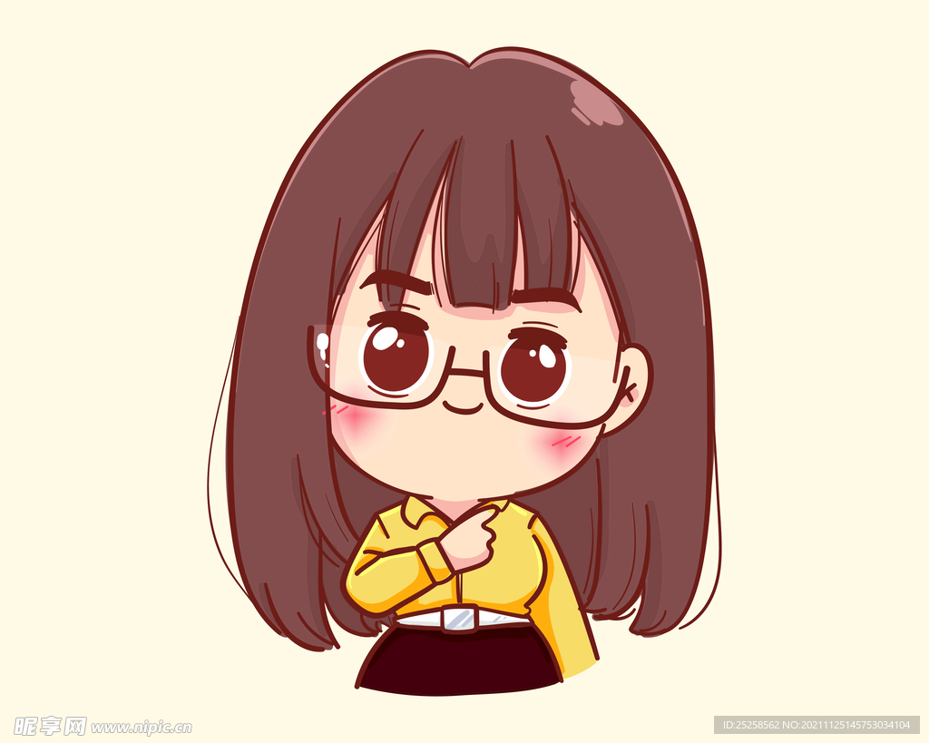 卡通女孩
