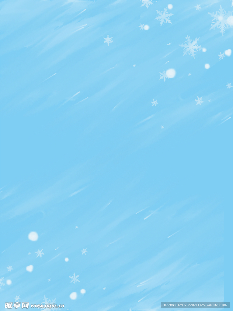  雪花背景