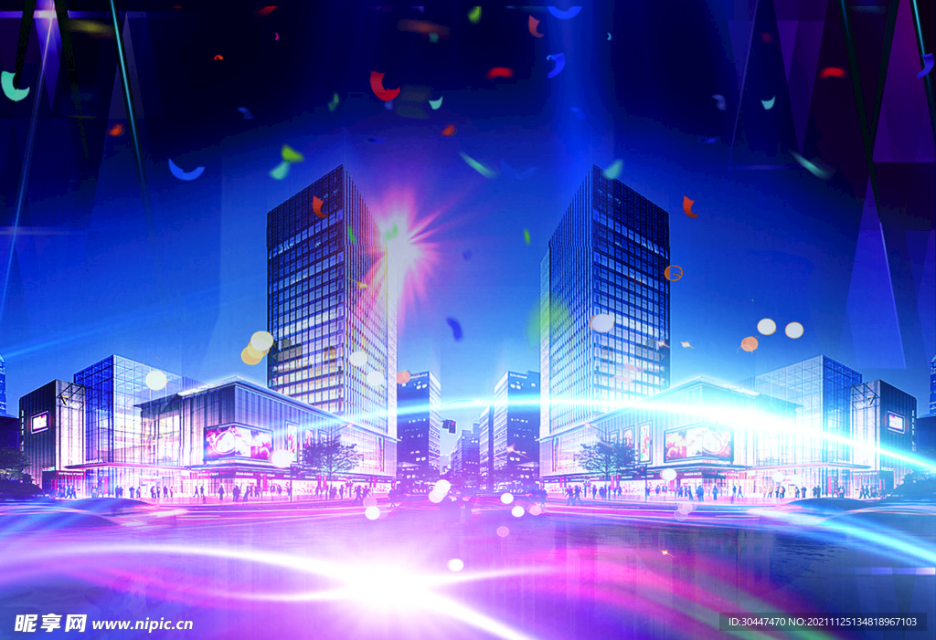 城市夜景