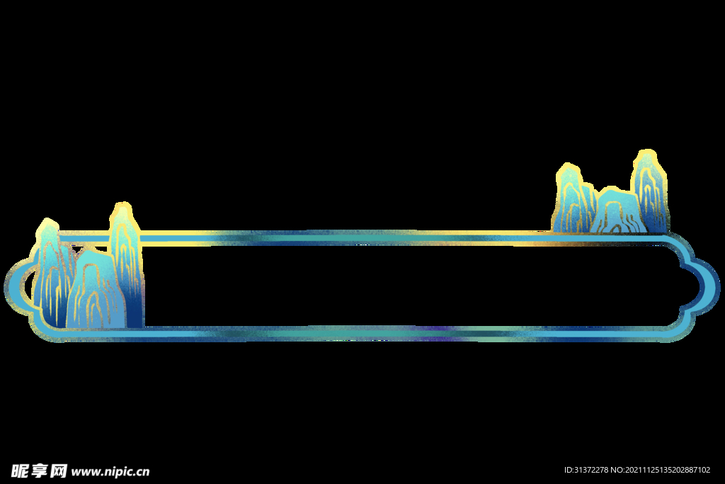  国潮边框图片
