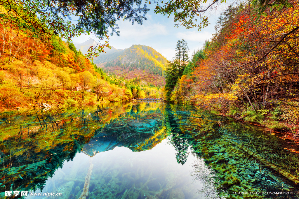 湖光山色