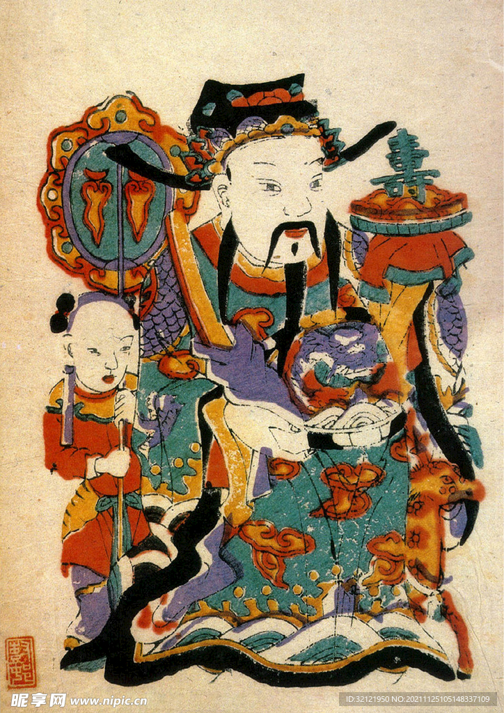 门神年画