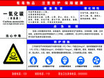 一氧化碳危险告知牌