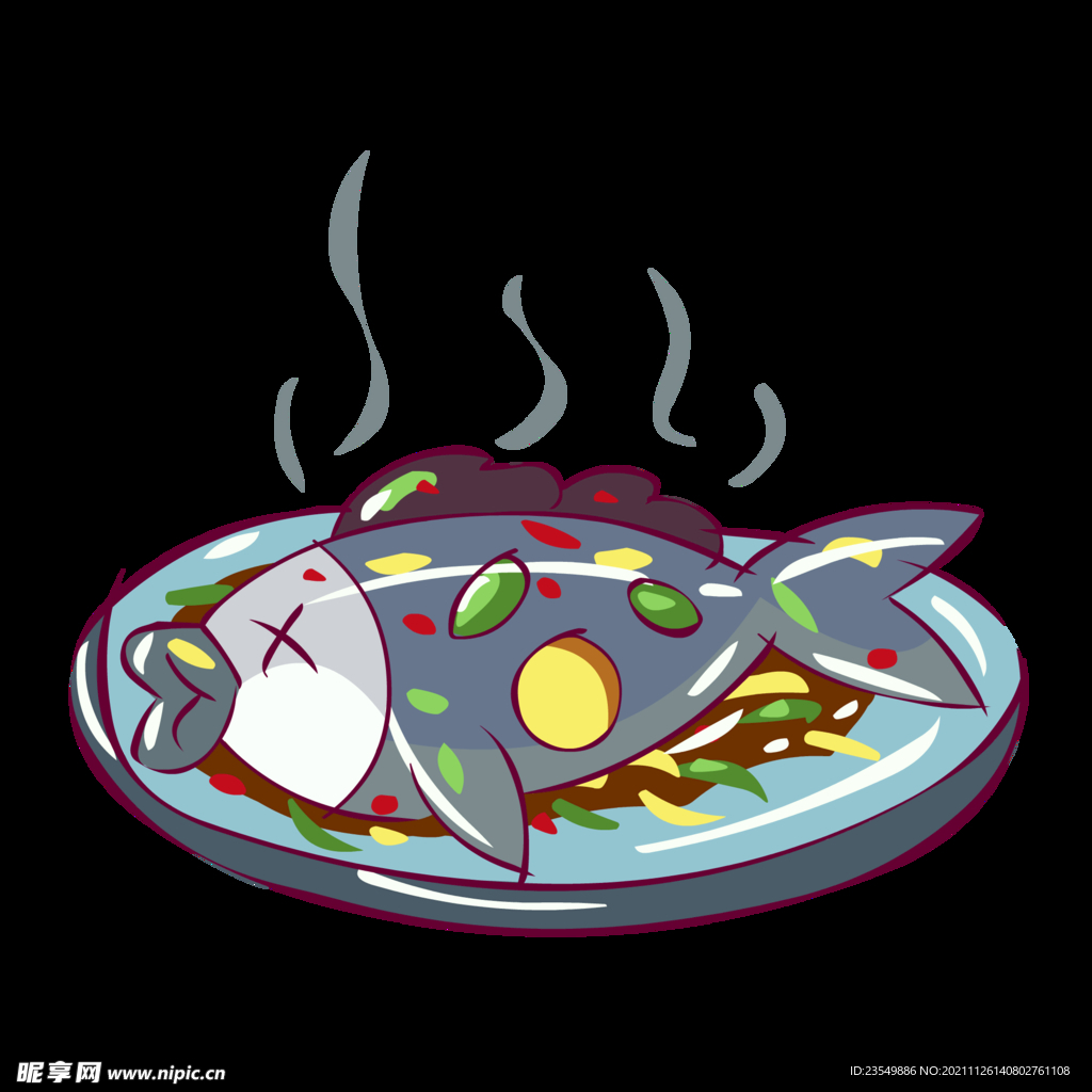 手绘美食