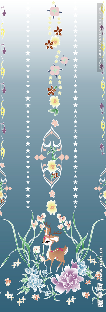 定位花
