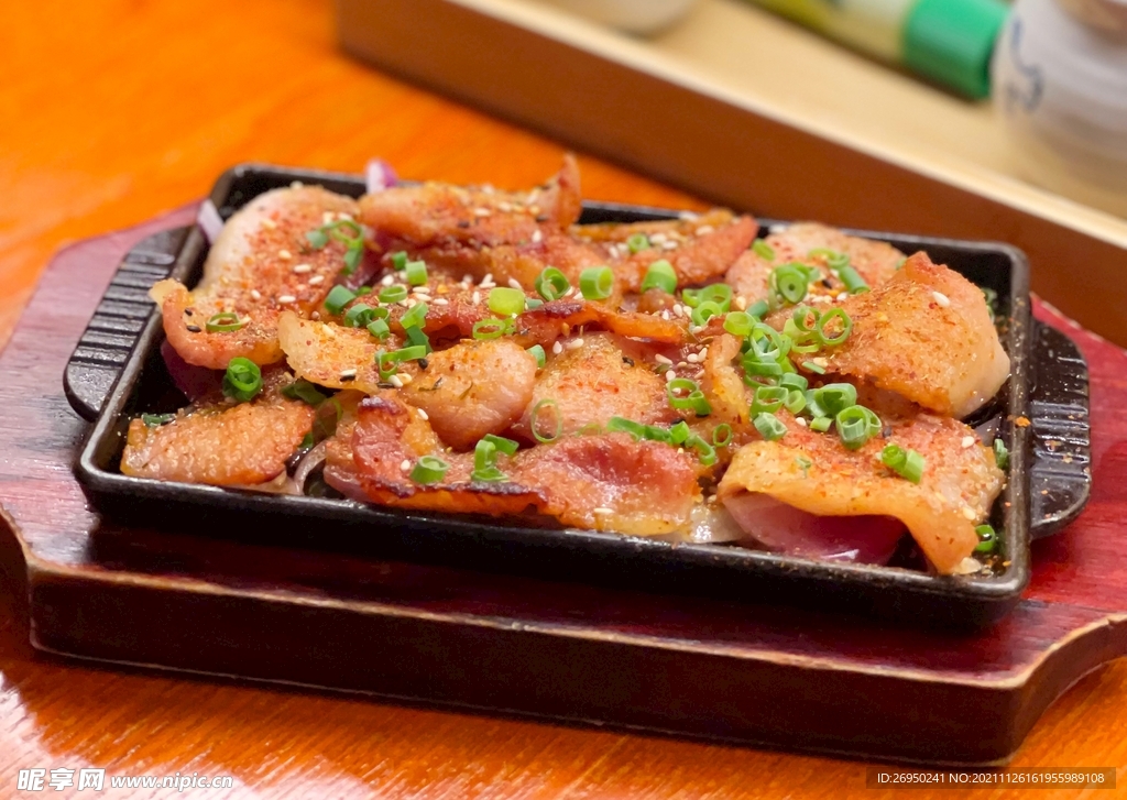 铁板五花肉