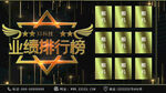 业绩排行榜