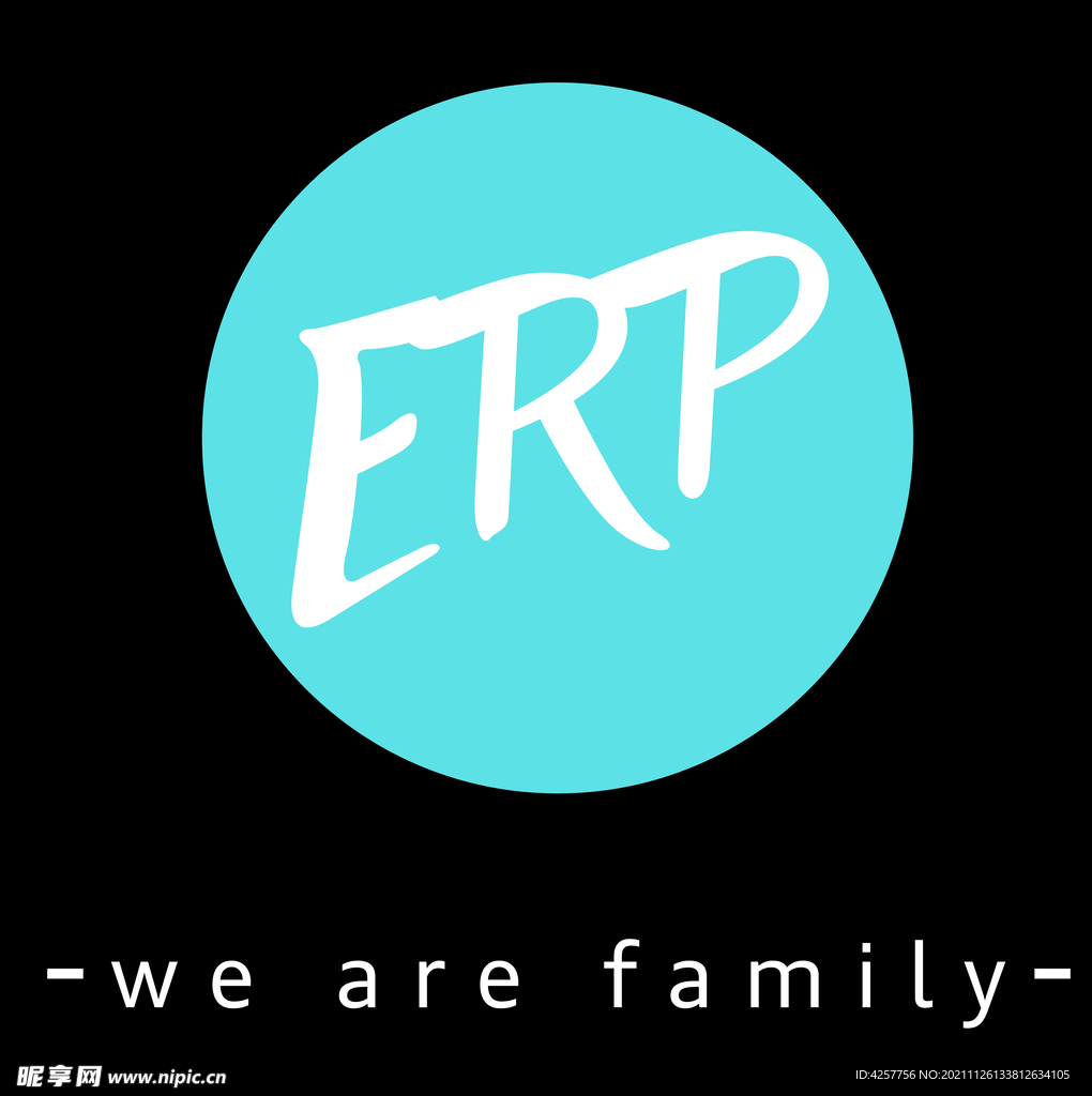 ERP企划公司logo标志