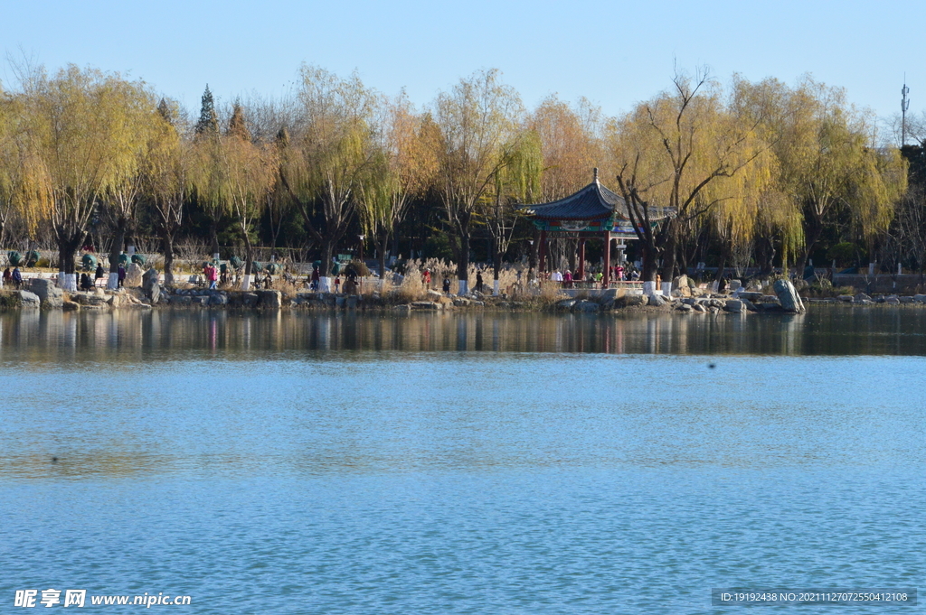 龙潭西湖风景