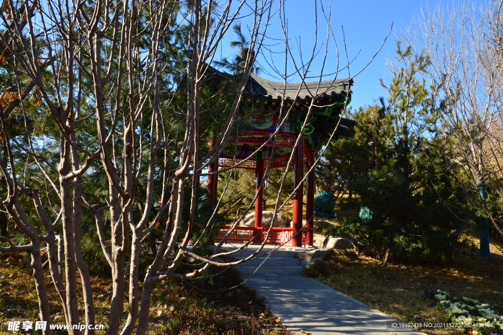 龙潭西湖风景 