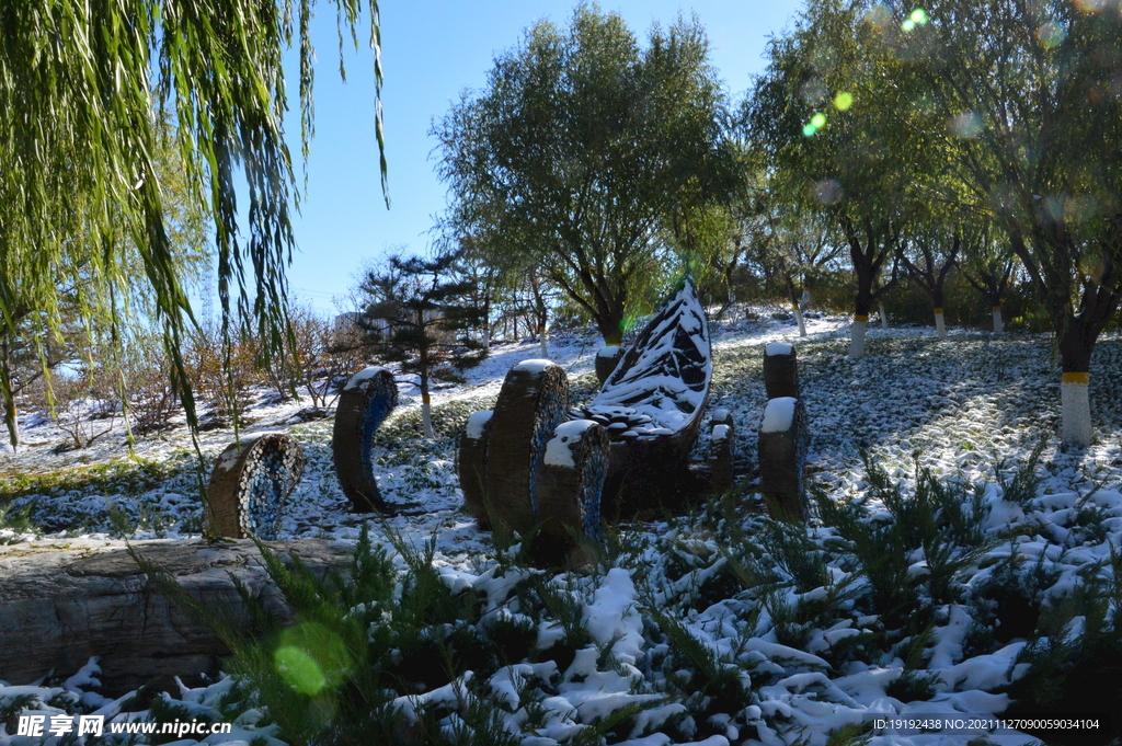 冬雪风景  