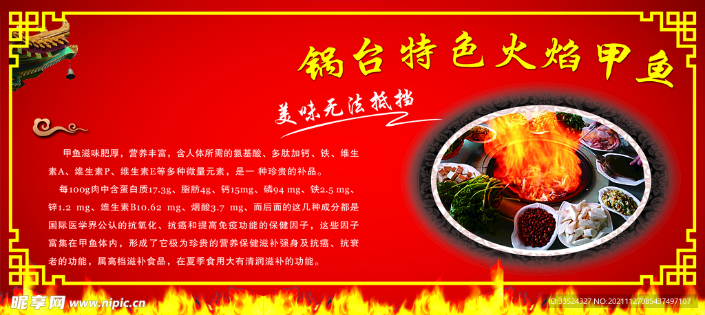 火焰甲鱼