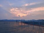 丹景台观景台天空