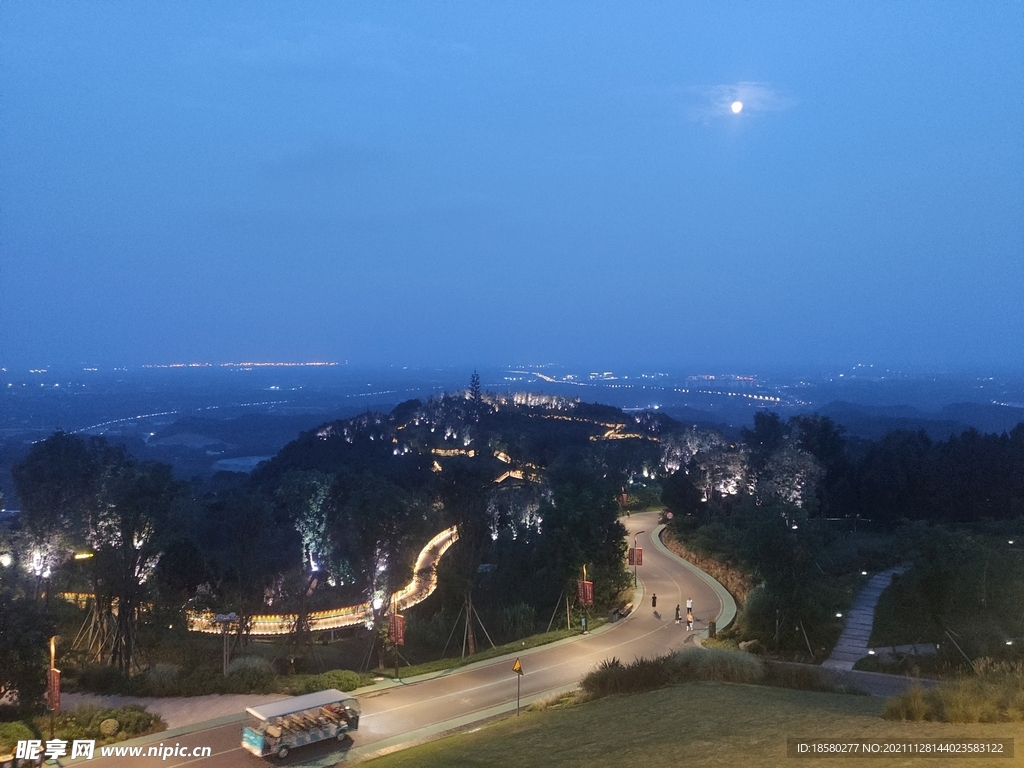 丹景台森林公园夜景