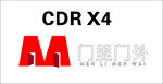 门里门外 形象墙 logo字 