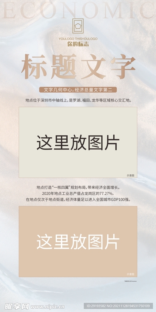 地产展板