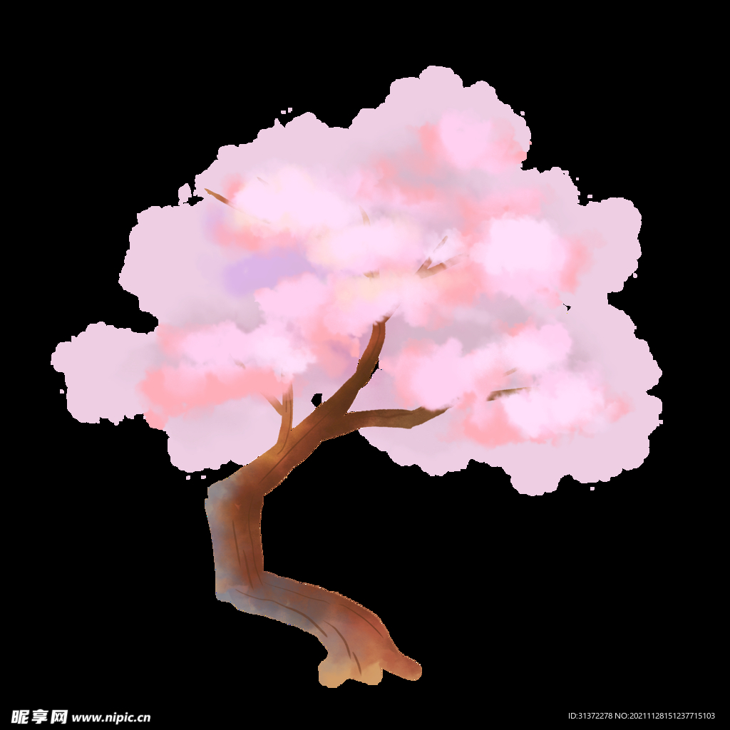 梦幻树木图片 