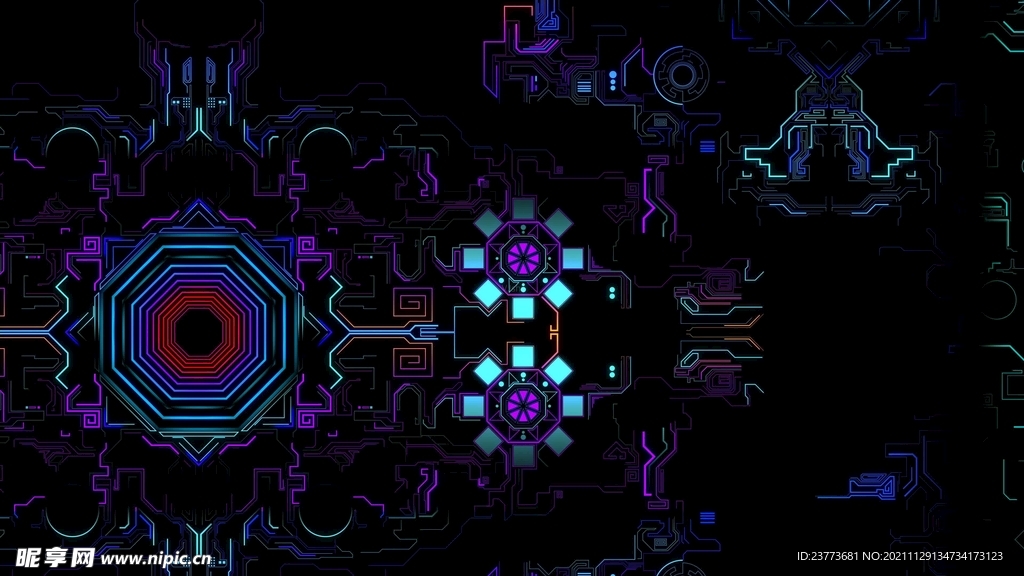 科技底纹