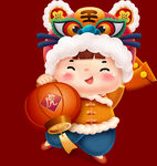 卡通虎素材